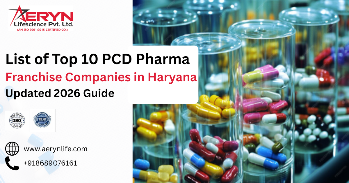 List of Top 10 PCD Pharma Franchise Companies in Haryana