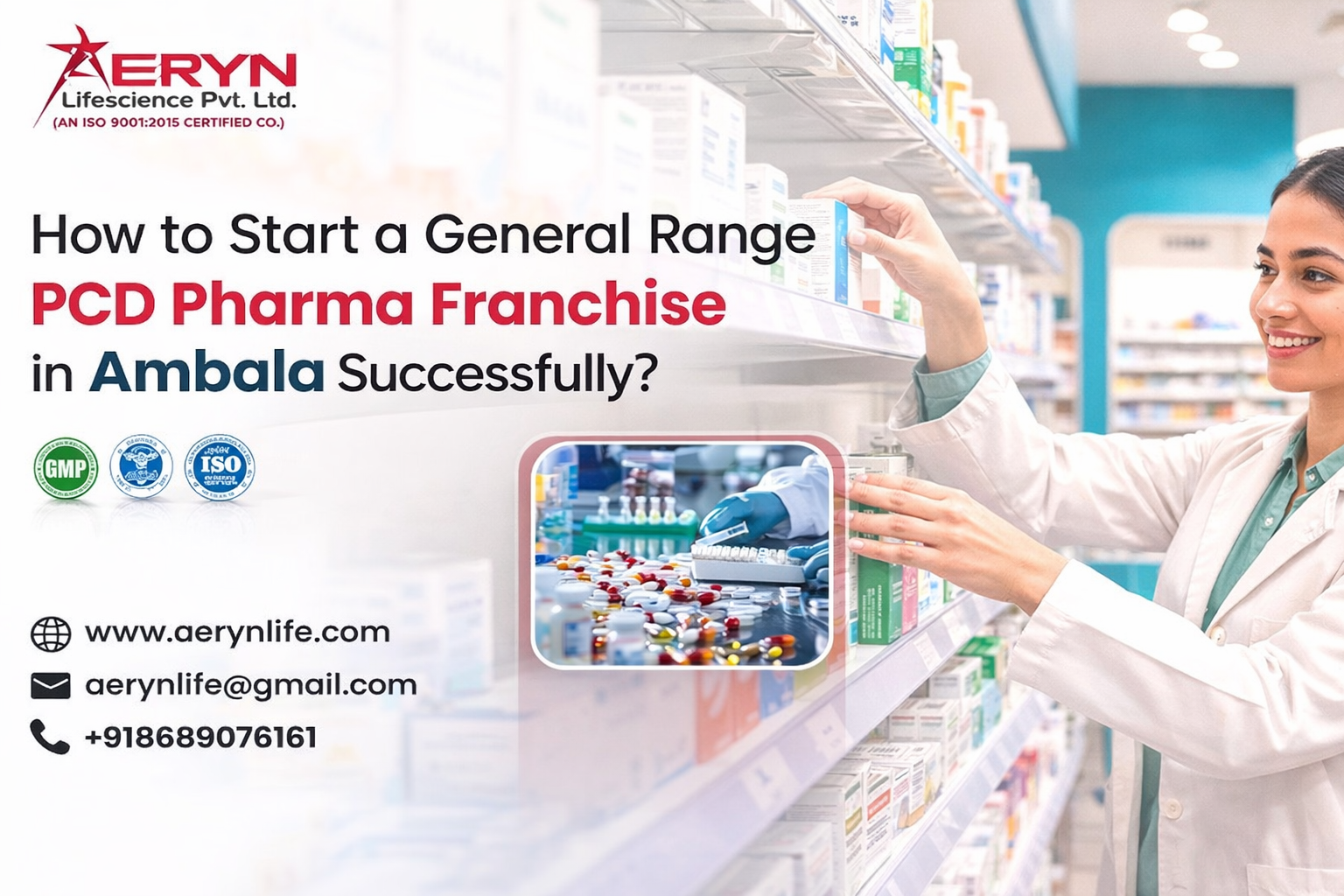 How to Start a General Range PCD Pharma Franchise in Ambala Successfully?