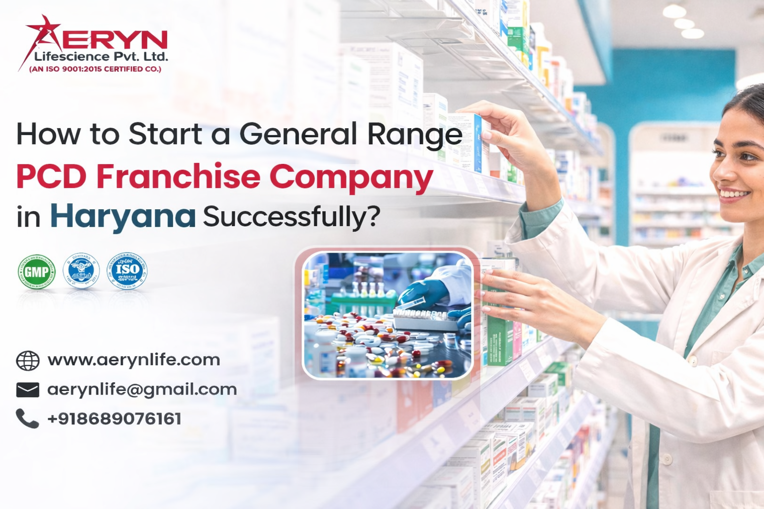 Grow Your Pharma Business with a General Range PCD Franchise Company in Haryana